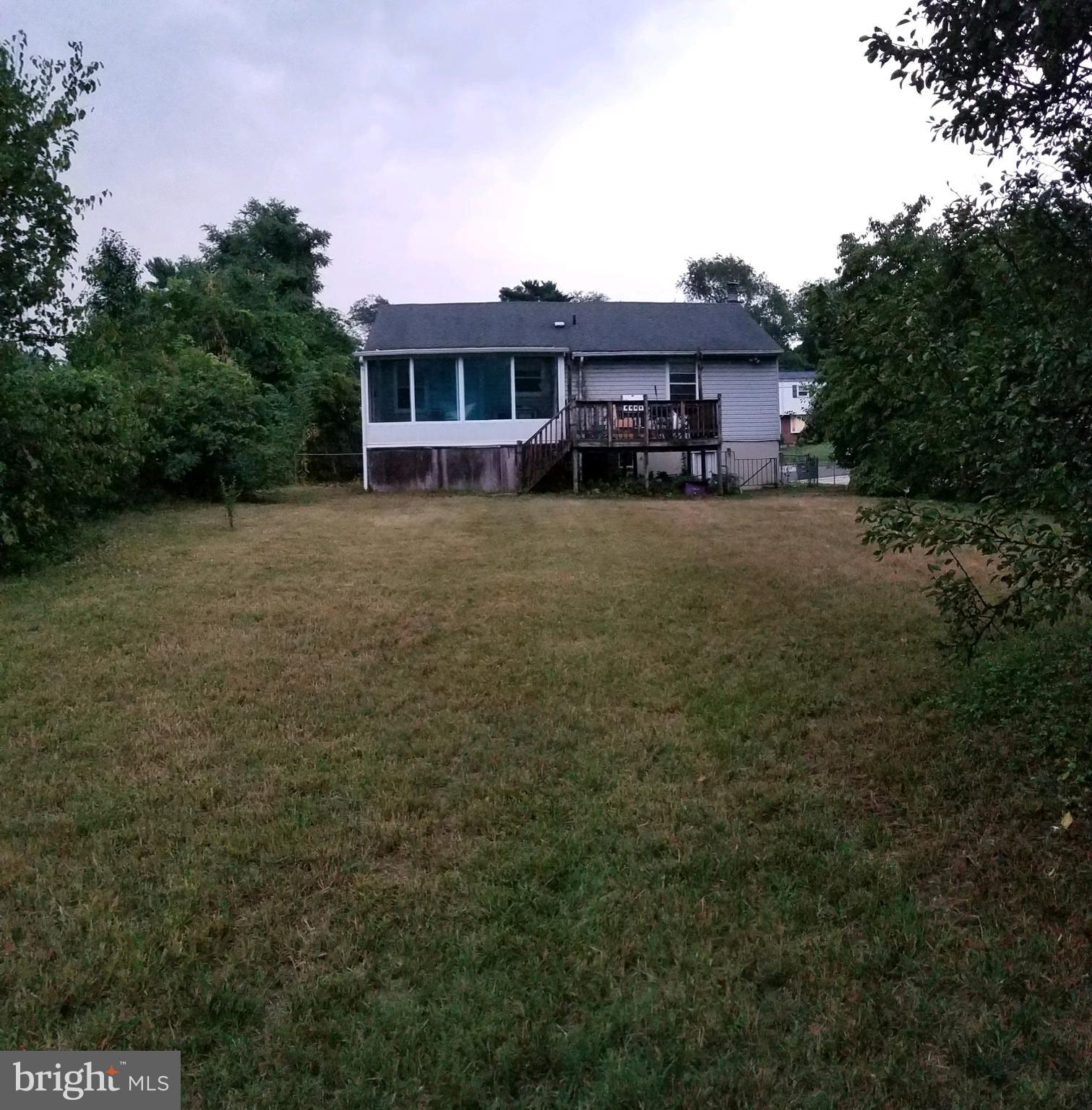 11705 Emack Road Beltsville, MD 20705 - Photo 19 of 23 Back of house and backyard