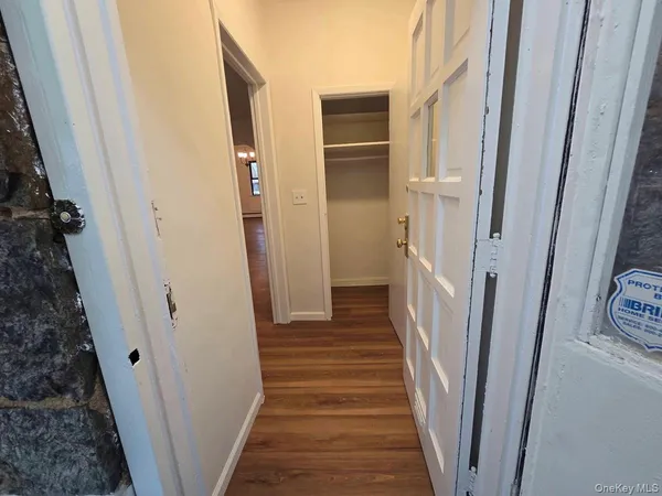 a view of wooden floor in a room