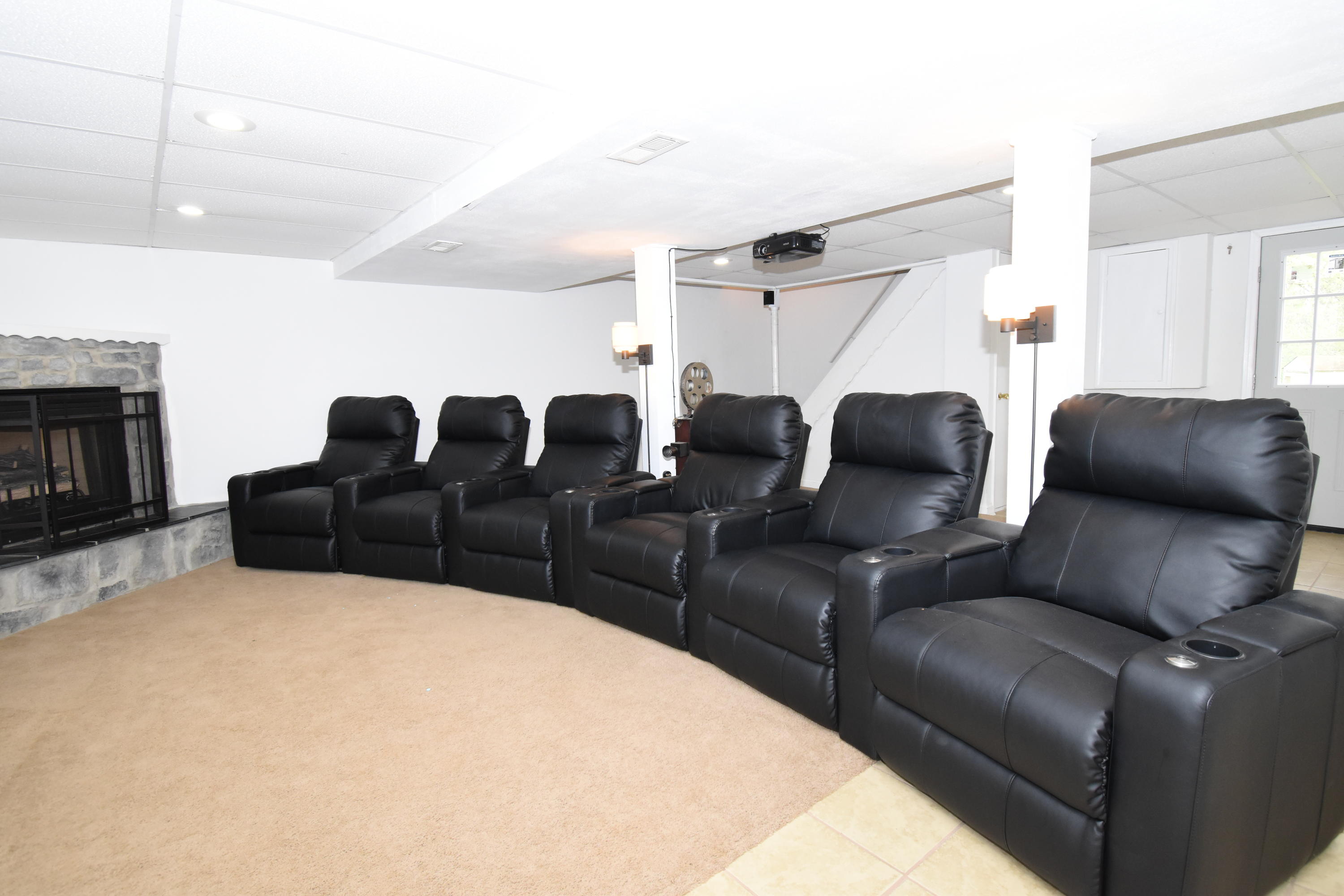 635 Ramada Road Vinton, VA 24179 - Photo 27 of 38 a living room with furniture and a fireplace