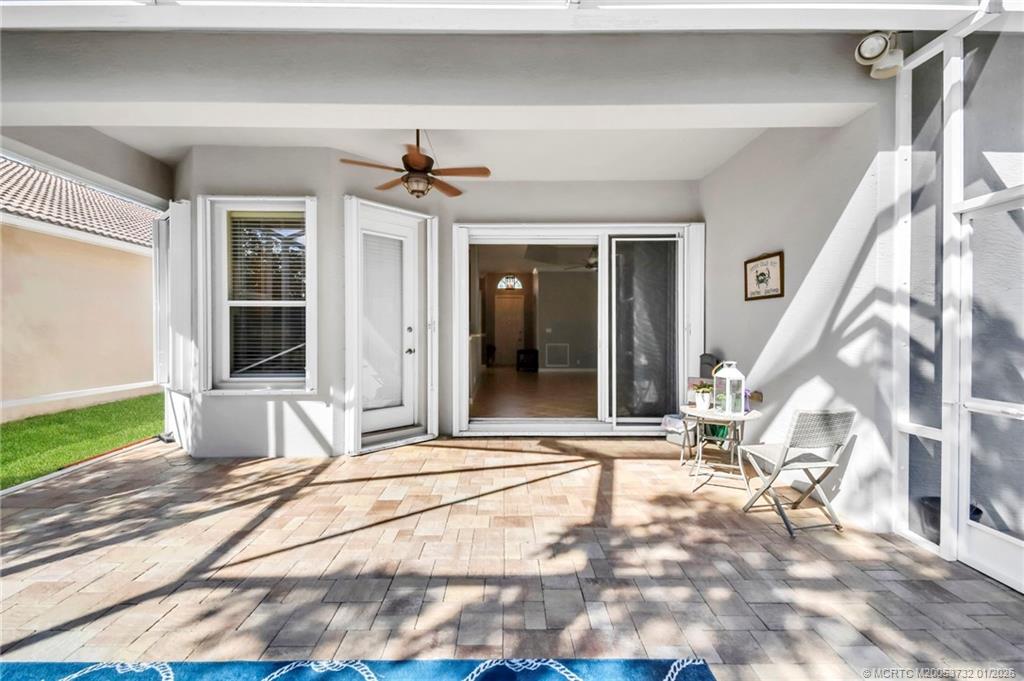 2666 Southeast Stonebriar Way Stuart, FL 34997 - Photo 25 of 45 Screened Patio