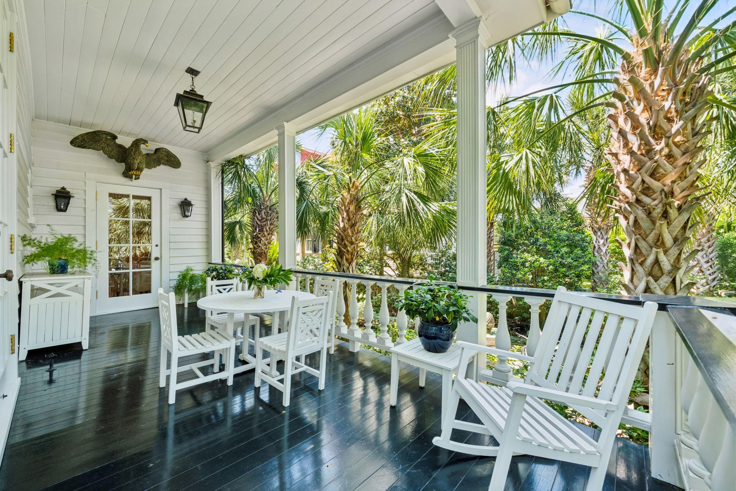 172 Tradd Street Charleston, SC 29401 - Photo 34 of 63 Side Porch