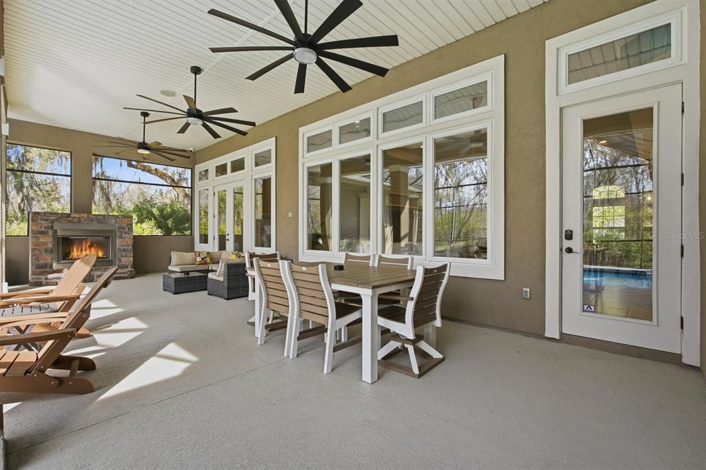 6595 Collier Road St. Augustine, FL 32092 - Photo 59 of 98 a view of a dining room with furniture window and outside view