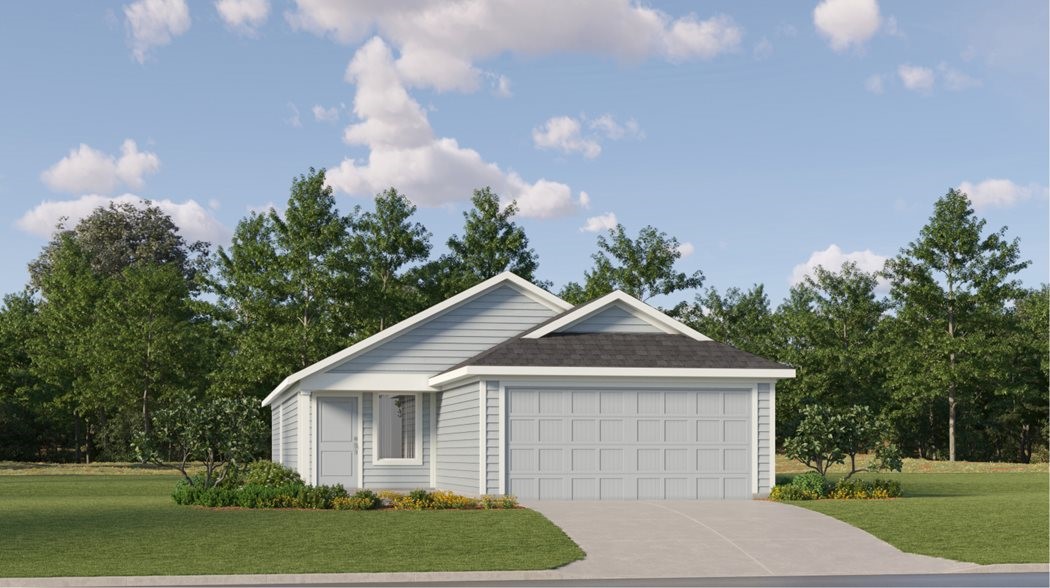 658 Maria Elena Way Cleveland, TX 77327 - Photo 13 of 24 a front view of a house with a yard