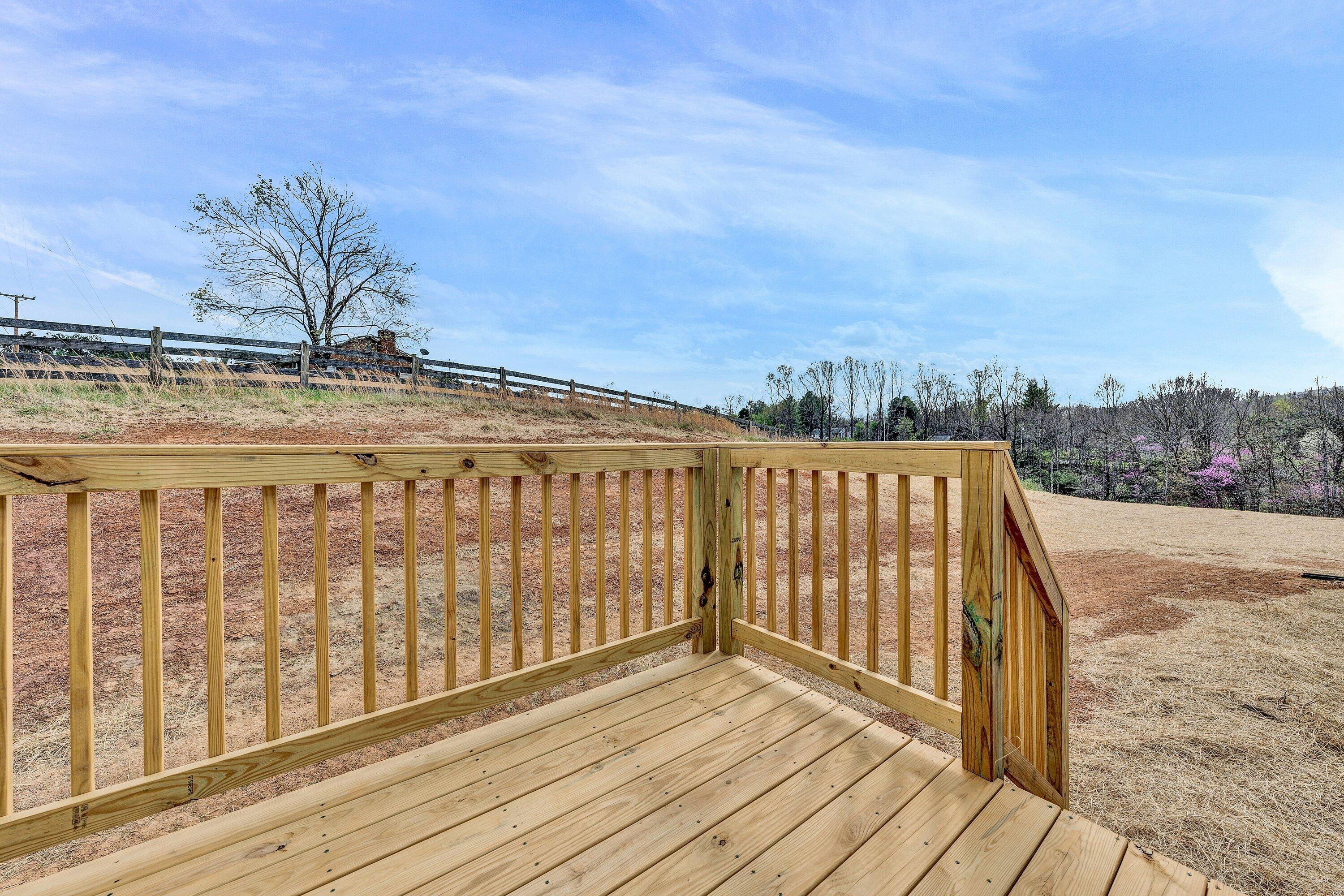 6507 Goodview Road Goodview, VA 24095 - Photo 22 of 28 a view of balcony with wooden floor