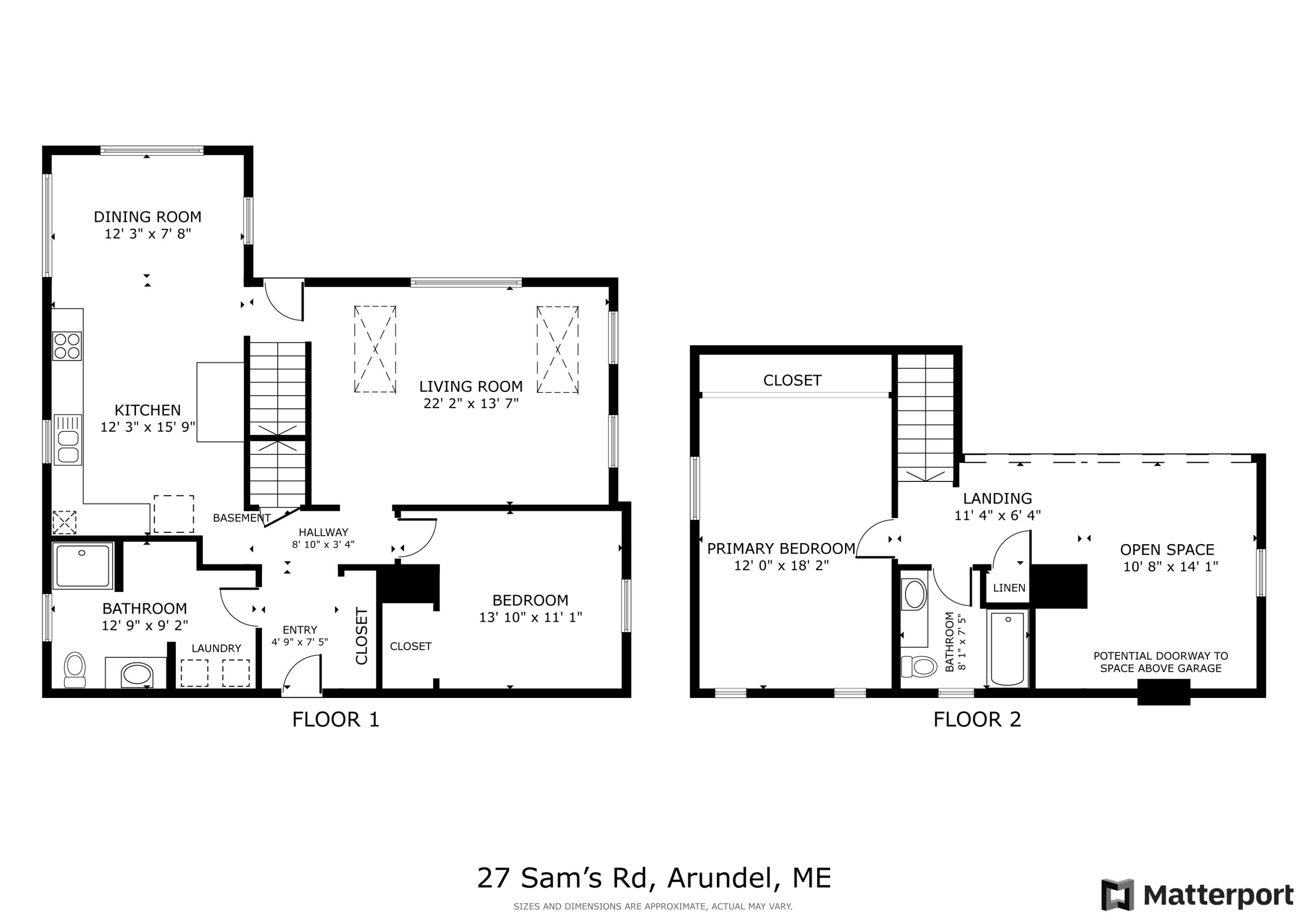 27 Sam's Road Arundel, ME 04046 - Photo 47 of 47 Floor-Plan