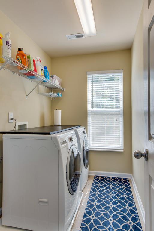 4029 Williford Way Spring Hill, TN 37174 - Photo 18 of 22 a utility room with dryer and washer