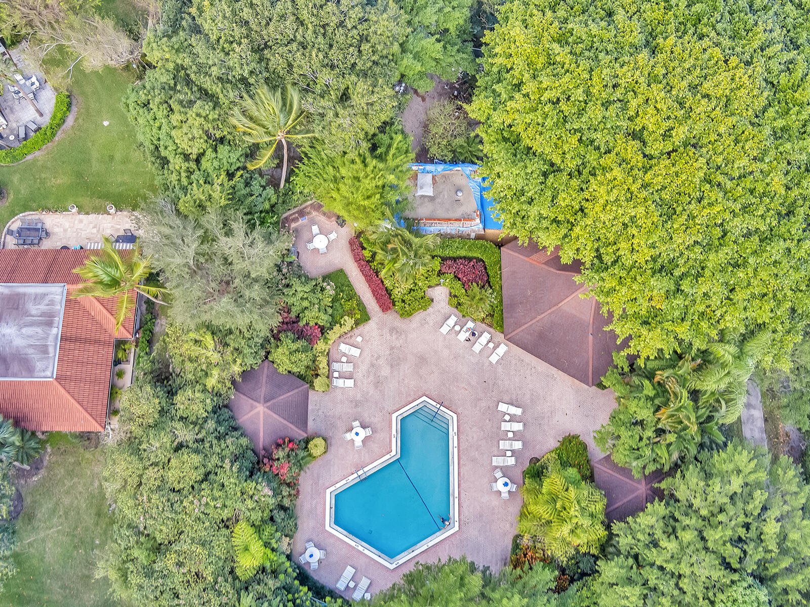 3091 North Course Drive, Unit 108 Pompano Beach, FL 33069 - Photo 38 of 42 an aerial view of a house with a yard