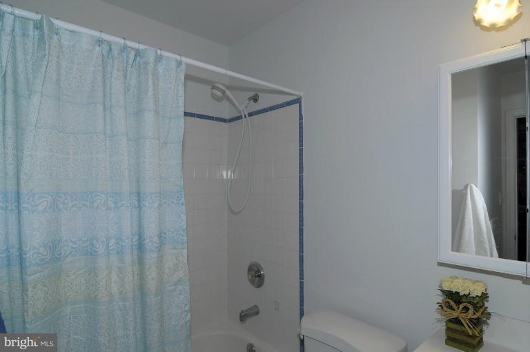 7946 Inverness Ridge Road Potomac, MD 20854 - Photo 18 of 25 a bathroom with a shower and a mirror