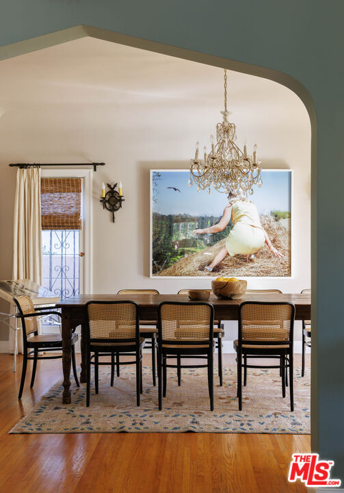 4207 Dundee Drive Los Angeles, CA 90027 - Photo 8 of 33 a view of a dining room with furniture window and outside view