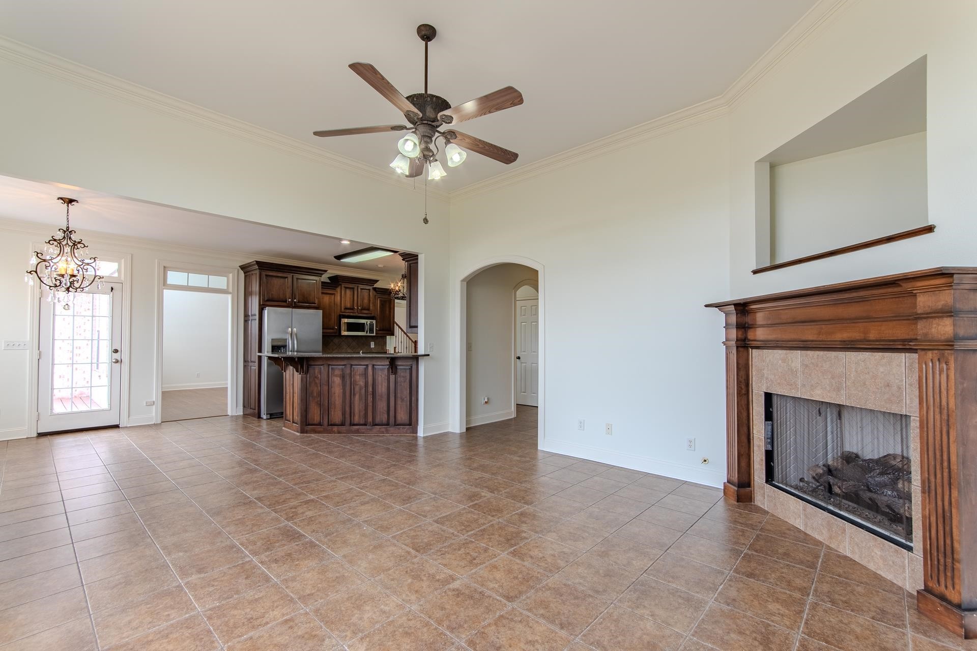 5166 Middlefork Road Luray, TN 38352 - Photo 16 of 40 a view of an empty room and fire place