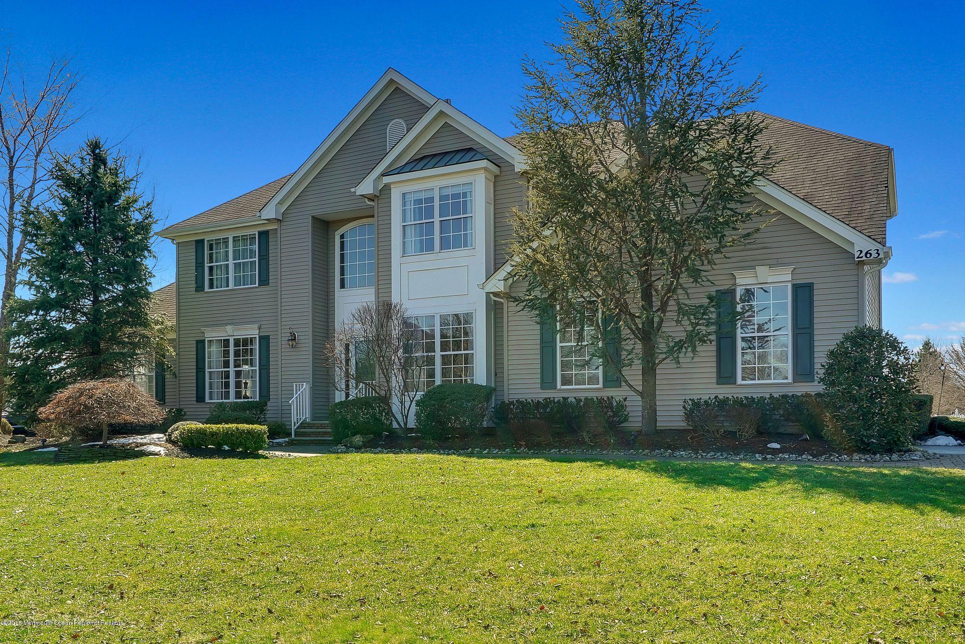 263 Pin Oak Road Freehold, NJ 07728 - Photo 3 of 60 a front view of a house with garden