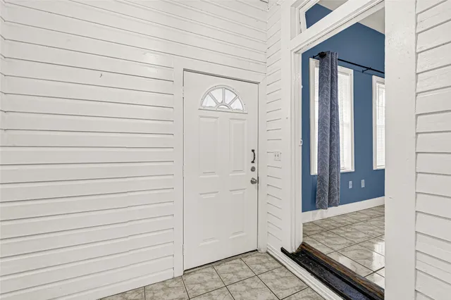 a view of front door of a house