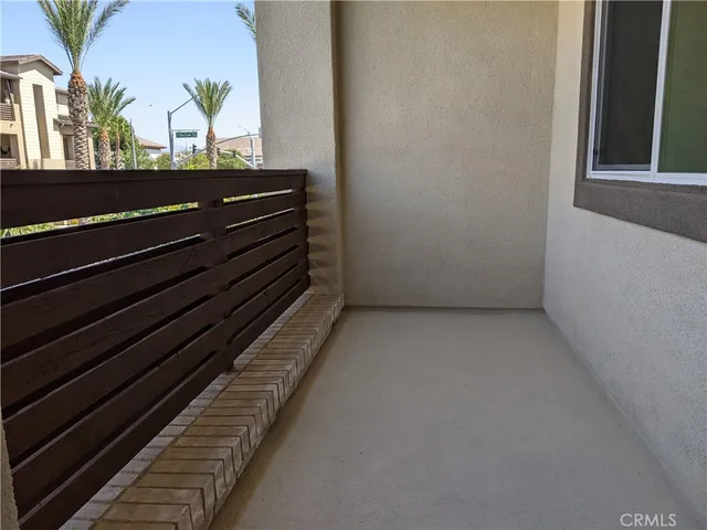 a view of a small space