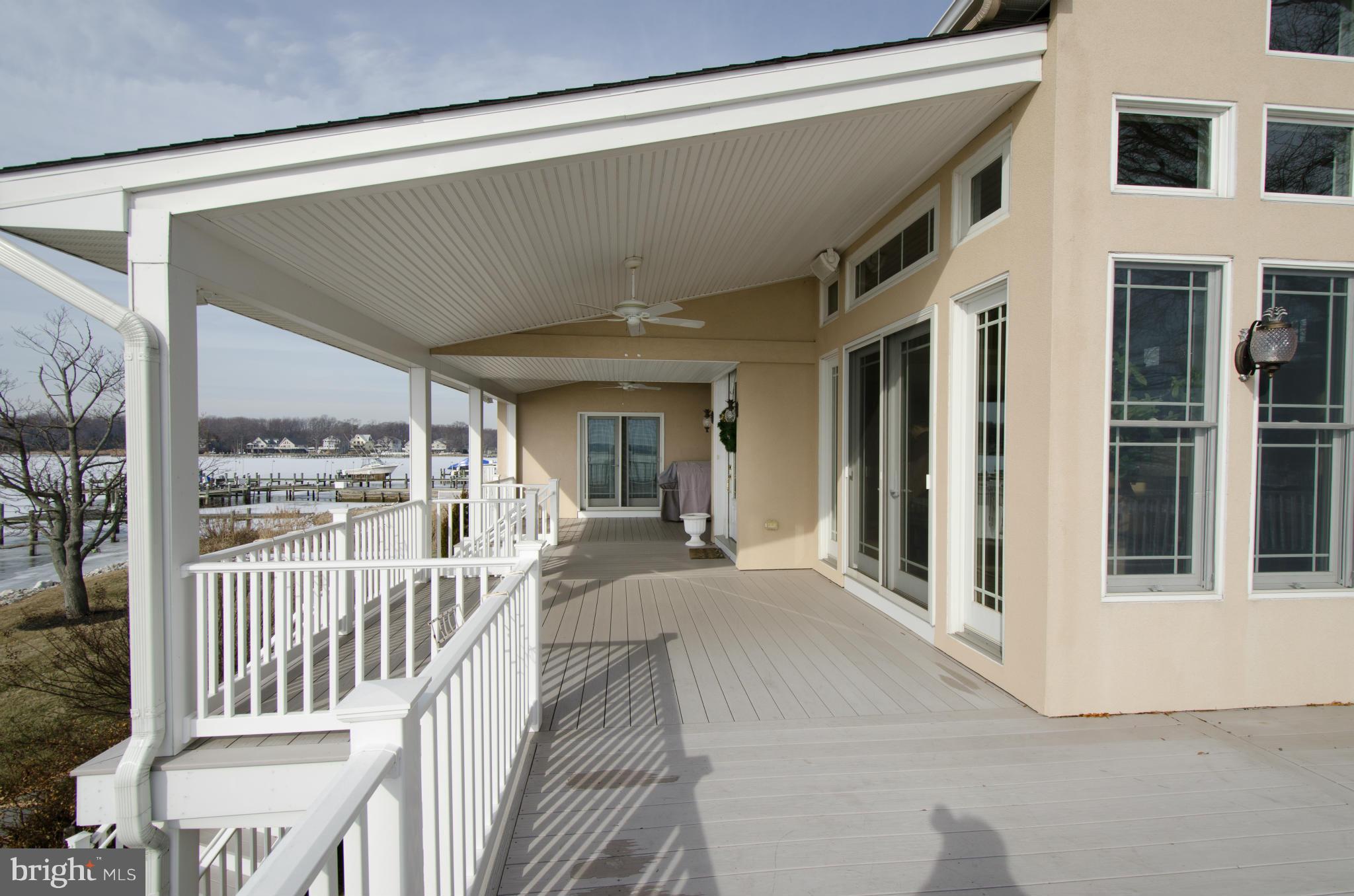1003 Cold Spring Road Baltimore, MD 21220 - Photo 22 of 30 2010 ADDITION - covered deck adjacent to great rm