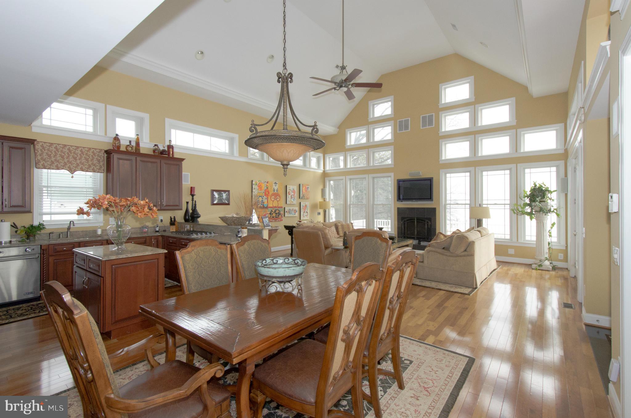1003 Cold Spring Road Baltimore, MD 21220 - Photo 8 of 30 Dining area opens to great room w/FP