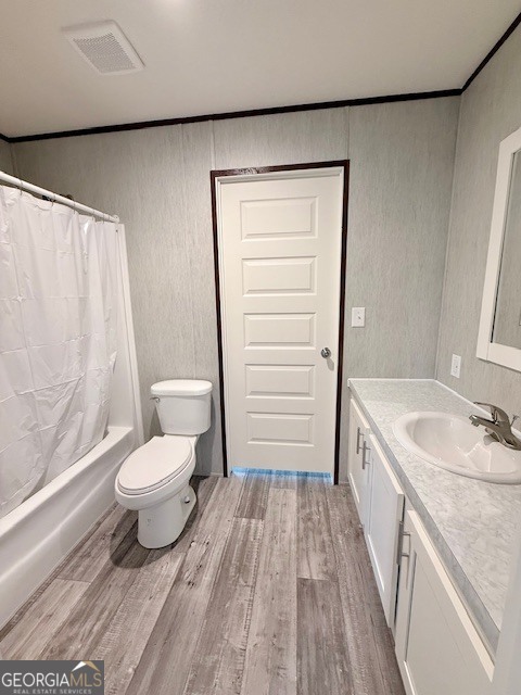 683 Evergreen Church Road Cobbtown, GA 30420 - Photo 24 of 32 a bathroom with a sink a toilet and shower