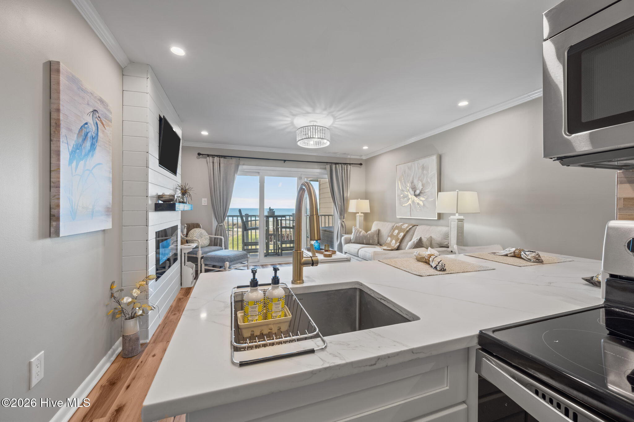 1822 New River Inlet Road, Unit 1102A North Topsail Beach, NC 28460 - Photo 17 of 51 Kitchen