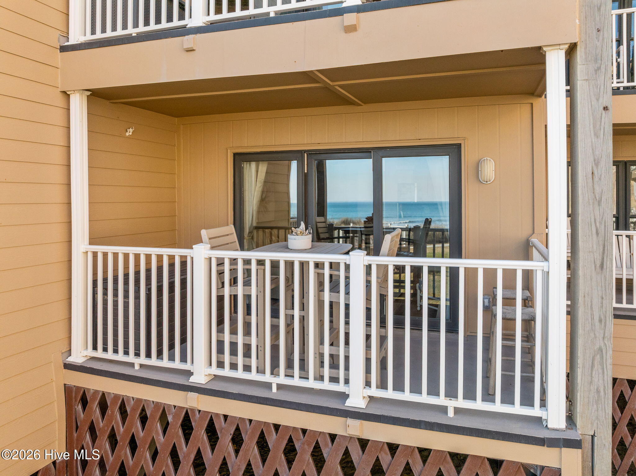 1822 New River Inlet Road, Unit 1102A North Topsail Beach, NC 28460 - Photo 44 of 51 Oceanside Balcony