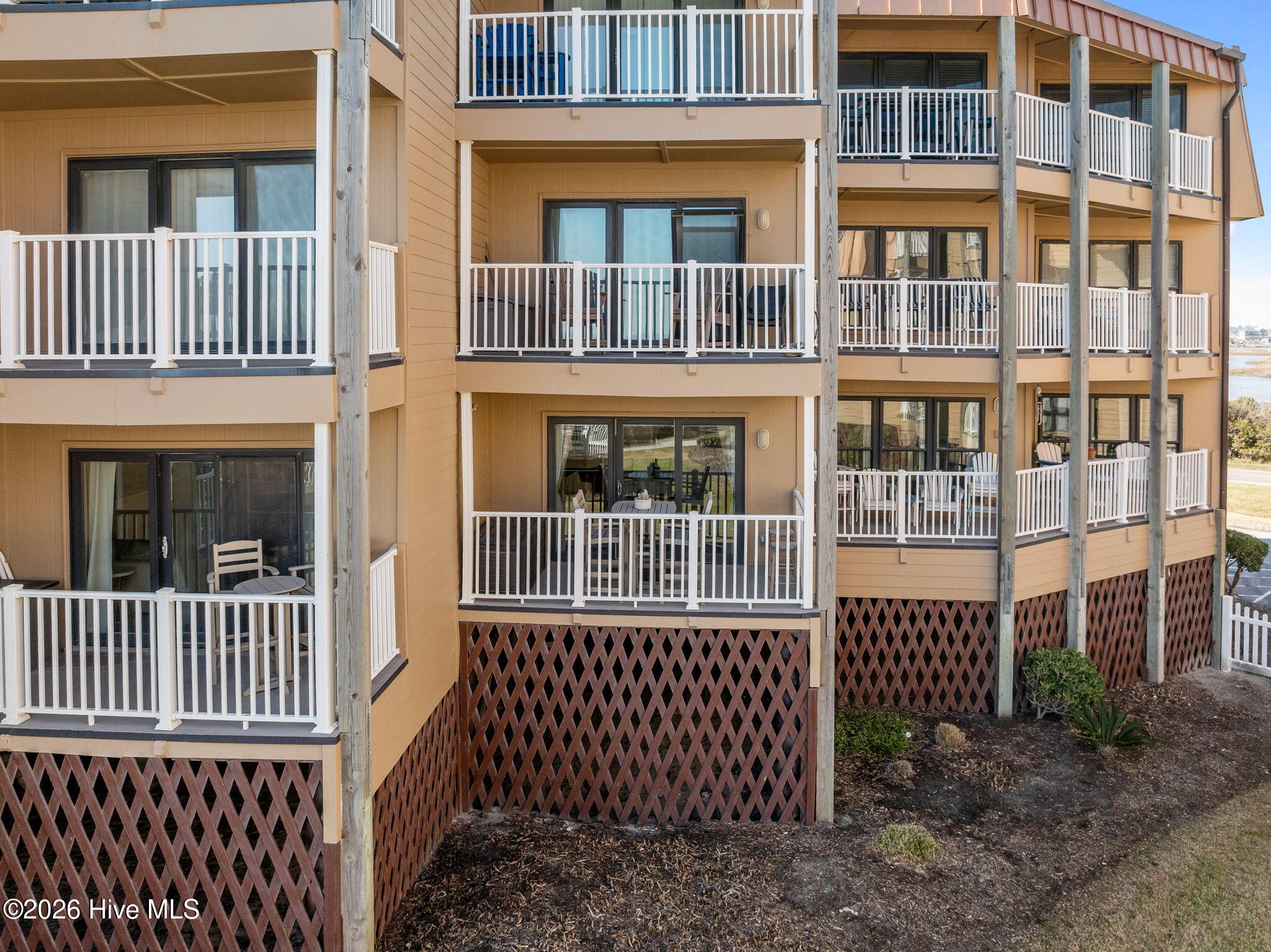 1822 New River Inlet Road, Unit 1102A North Topsail Beach, NC 28460 - Photo 45 of 51 Oceanside Balcony