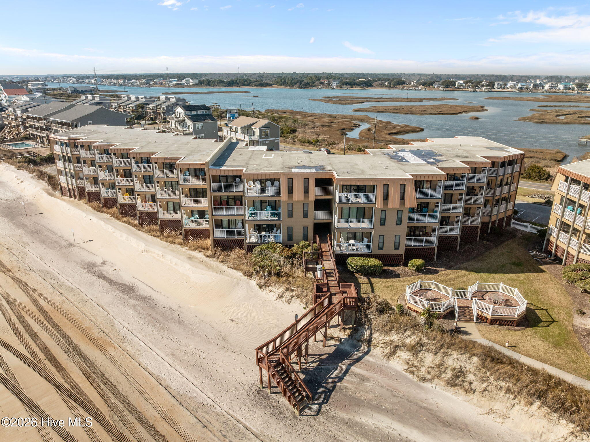1822 New River Inlet Road, Unit 1102A North Topsail Beach, NC 28460 - Photo 50 of 51 Overhead