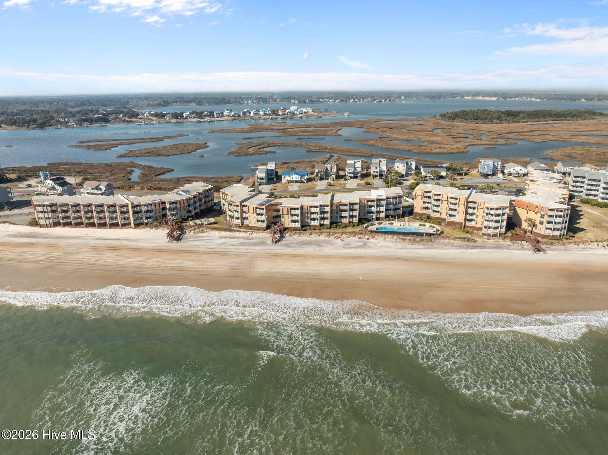 1822 New River Inlet Road, Unit 1102A North Topsail Beach, NC 28460 - Photo 51 of 51 Overhead