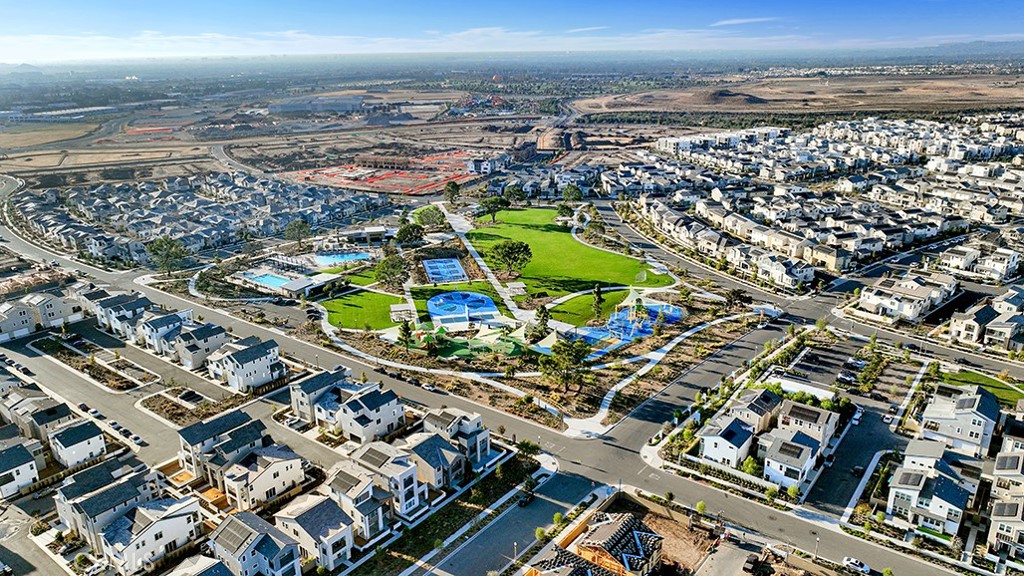 401 Junco Irvine, CA 92618 - Photo 38 of 40 an aerial view of a city