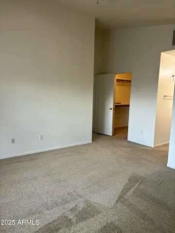 a view of empty room