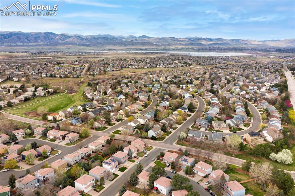 1590 Spring Water Way Highlands Ranch, CO 80129 - Photo 42 of 44 an aerial view of a city
