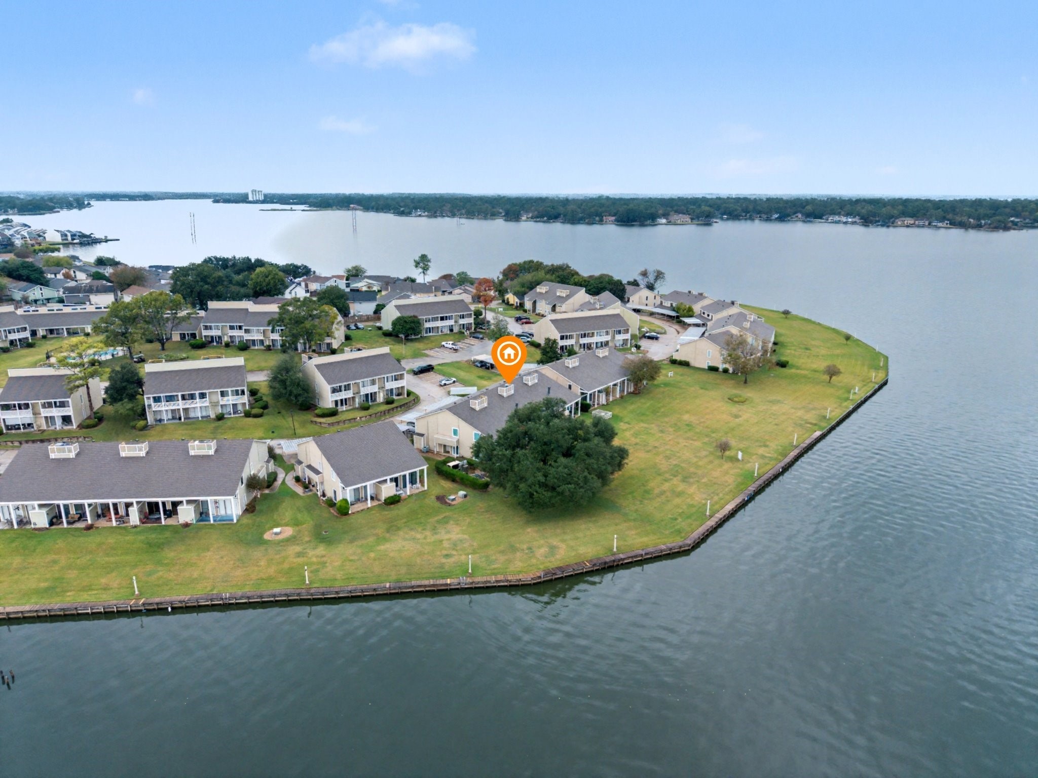 75 April Point Drive South Conroe, TX 77356 - Photo 16 of 18 an aerial view of a house with outdoor space