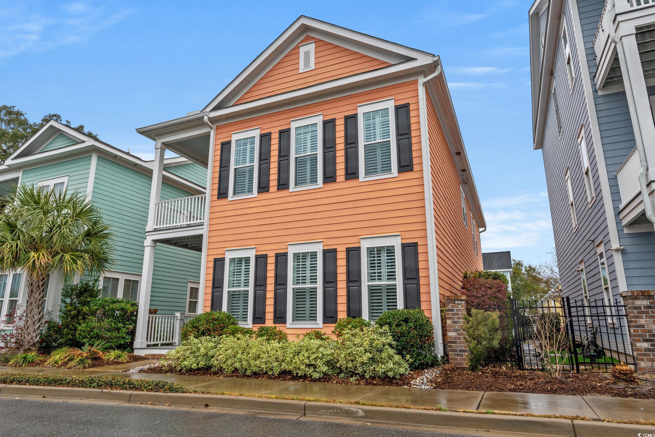 7809 Monarch Drive Myrtle Beach, SC 29572 - Photo 26 of 33 View of front of home with a balcony