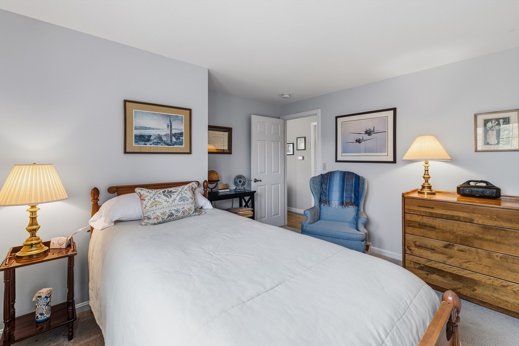 1 Susan Carsley Way Sandwich, MA 02563 - Photo 13 of 39 a bedroom with bed and a desk