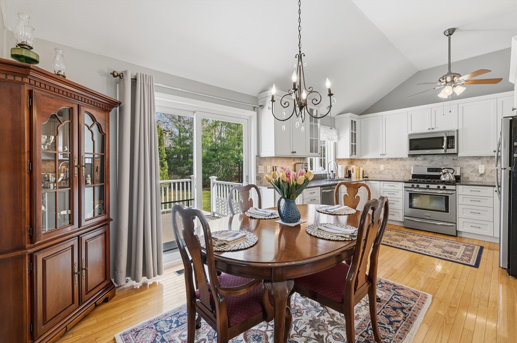 1 Susan Carsley Way Sandwich, MA 02563 - Photo 30 of 39 a view of a dining room with furniture window and wooden floor