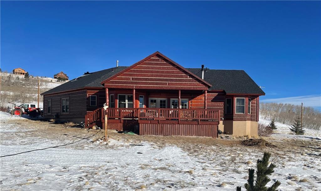 114 Round Hill Road Fairplay, CO 80440 - Photo 3 of 35 a front view of a house