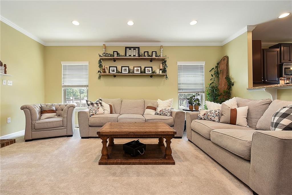 179 Broadstone Drive Mars, PA 16046 - Photo 8 of 25 a living room with furniture and a wooden floor