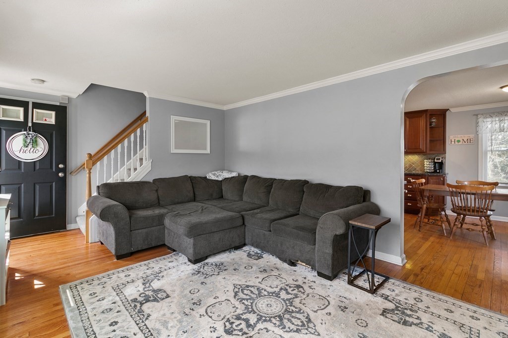 190 West Allen Ridge Road Springfield, MA 01118 - Photo 13 of 39 a living room with furniture and a wooden floor