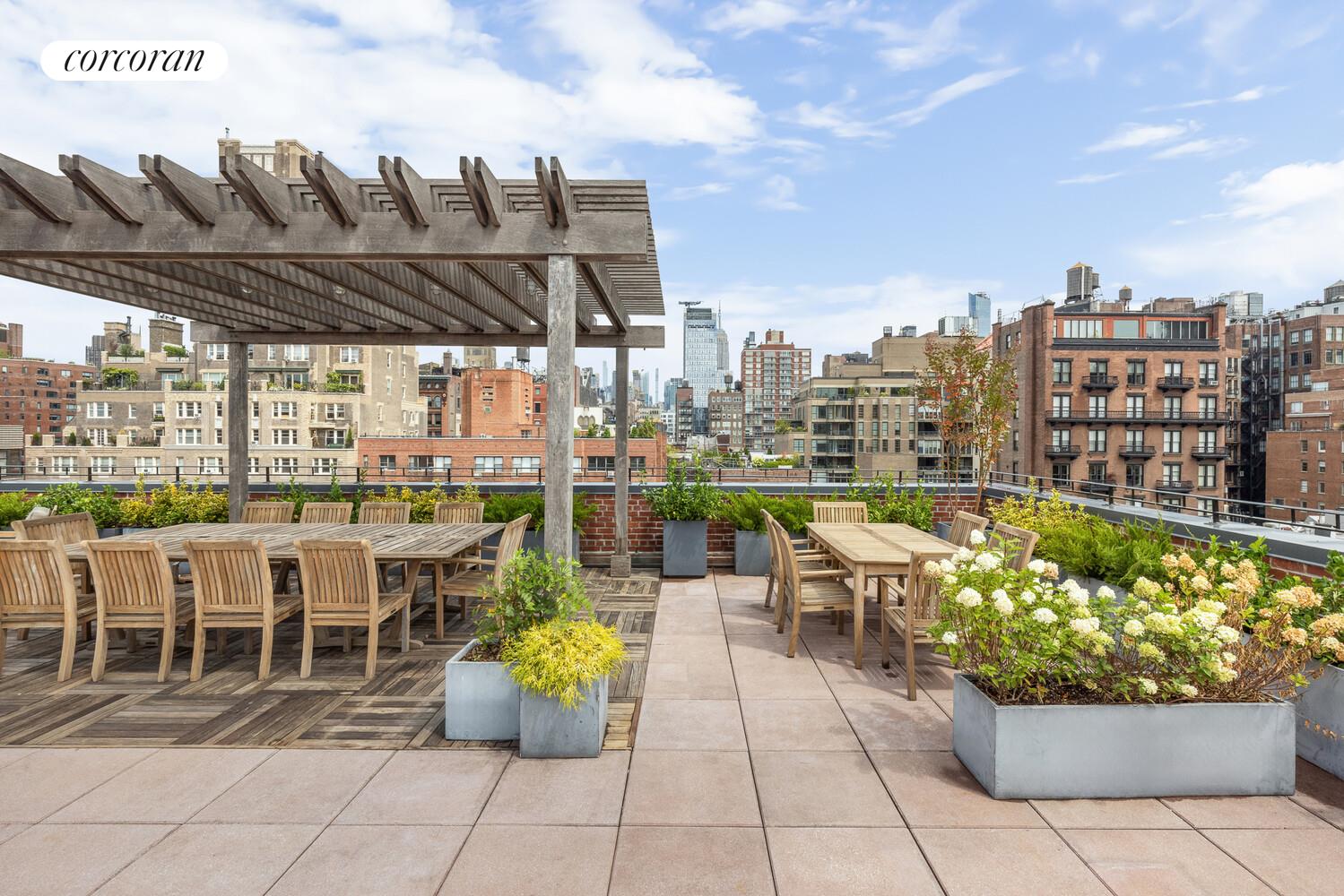 45 West 11th Street, Unit 4C Manhattan, NY 10011 - Photo 6 of 8 a view of a terrace with furniture