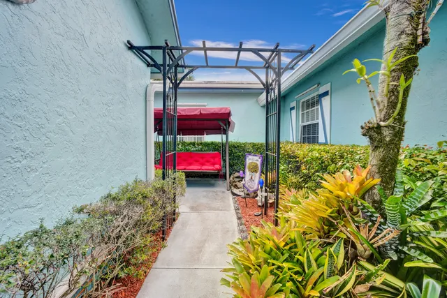 a view of outdoor space yard swimming pool and sitting area