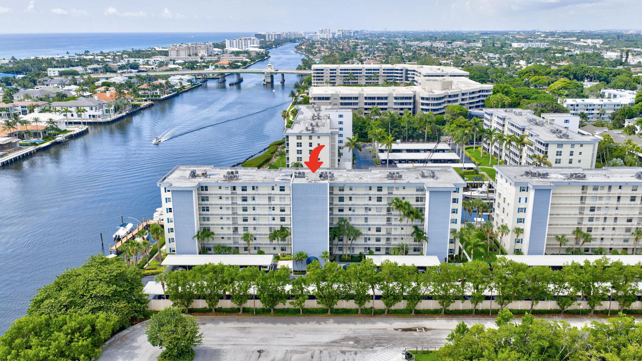 1 Harbourside Drive, Unit 3505 Delray Beach, FL 33483 - Photo 25 of 38 a view of a city and an ocean view