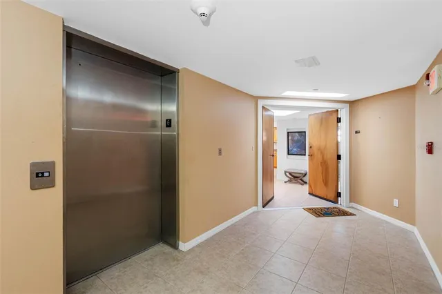 a view of a balcony with city view