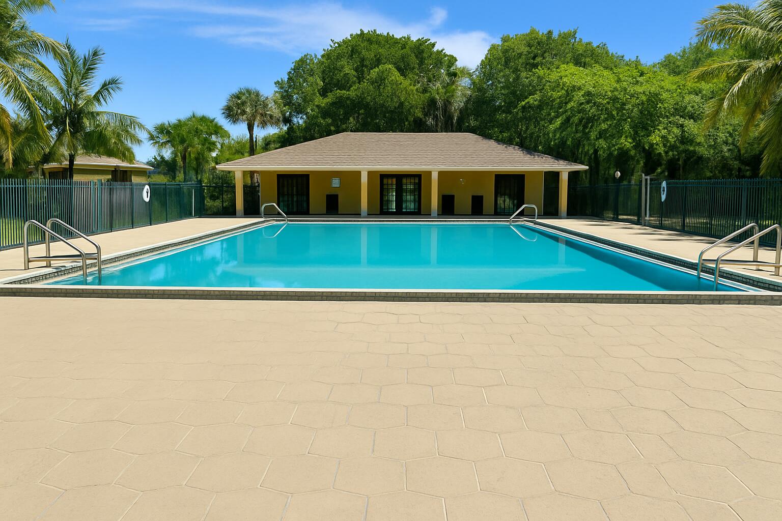 1011 Meadows Circle Boynton Beach, FL 33436 - Photo 8 of 8 a view of pool with outdoor area