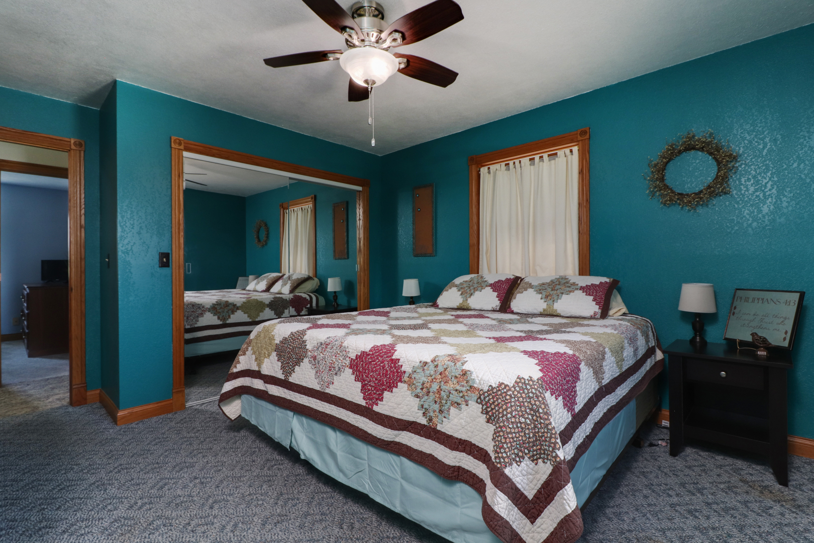 21185 Tullamore Road Delavan, IL 61734 - Photo 22 of 48 a bedroom with a bed and window