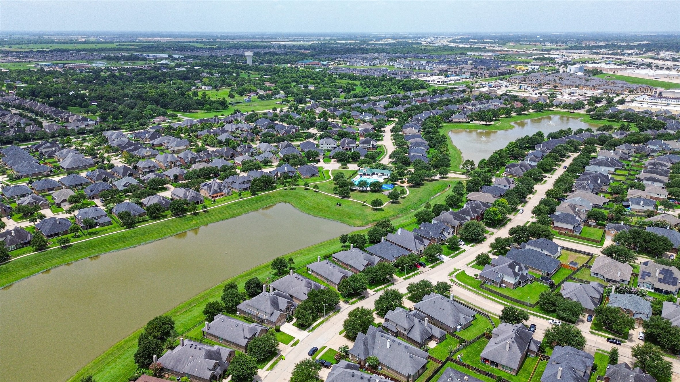 7930 Summer Night Lane Rosenberg, TX 77469 - Photo 48 of 48 Bird's-eye view showcasing the home's desirable location within the Summer Lakes community.