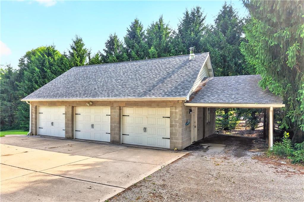 1301 Langeloth Road Burgettstown, PA 15021 - Photo 6 of 50 WOW... a 30x40 3-car garage w/extra carport!!