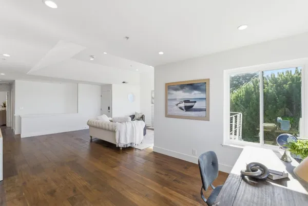 a view of a room with shelf