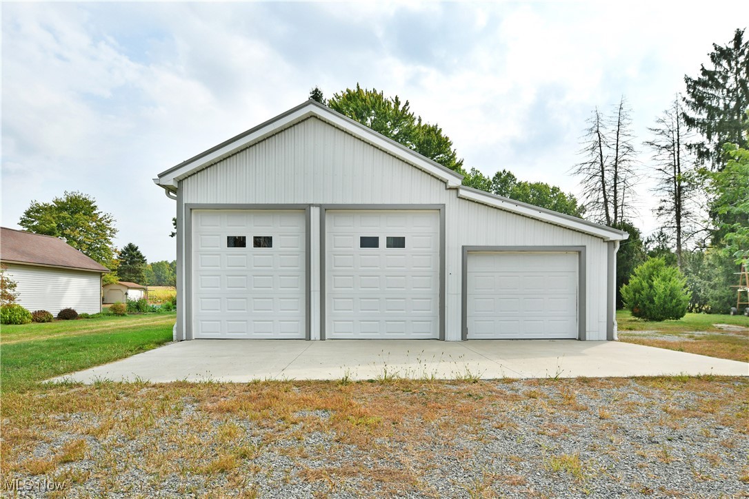 5150 Phillips Rice Road Cortland, OH 44410 - Photo 2 of 50 View of detached garage