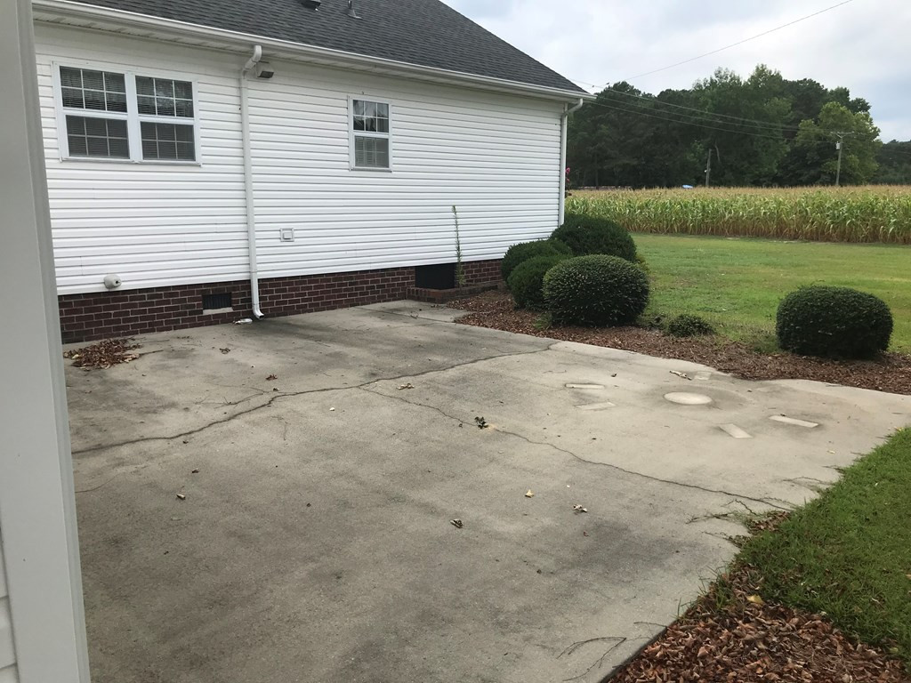 2575 Emmaus Church Road Dudley, NC 28333 - Photo 22 of 23 Concrete patio