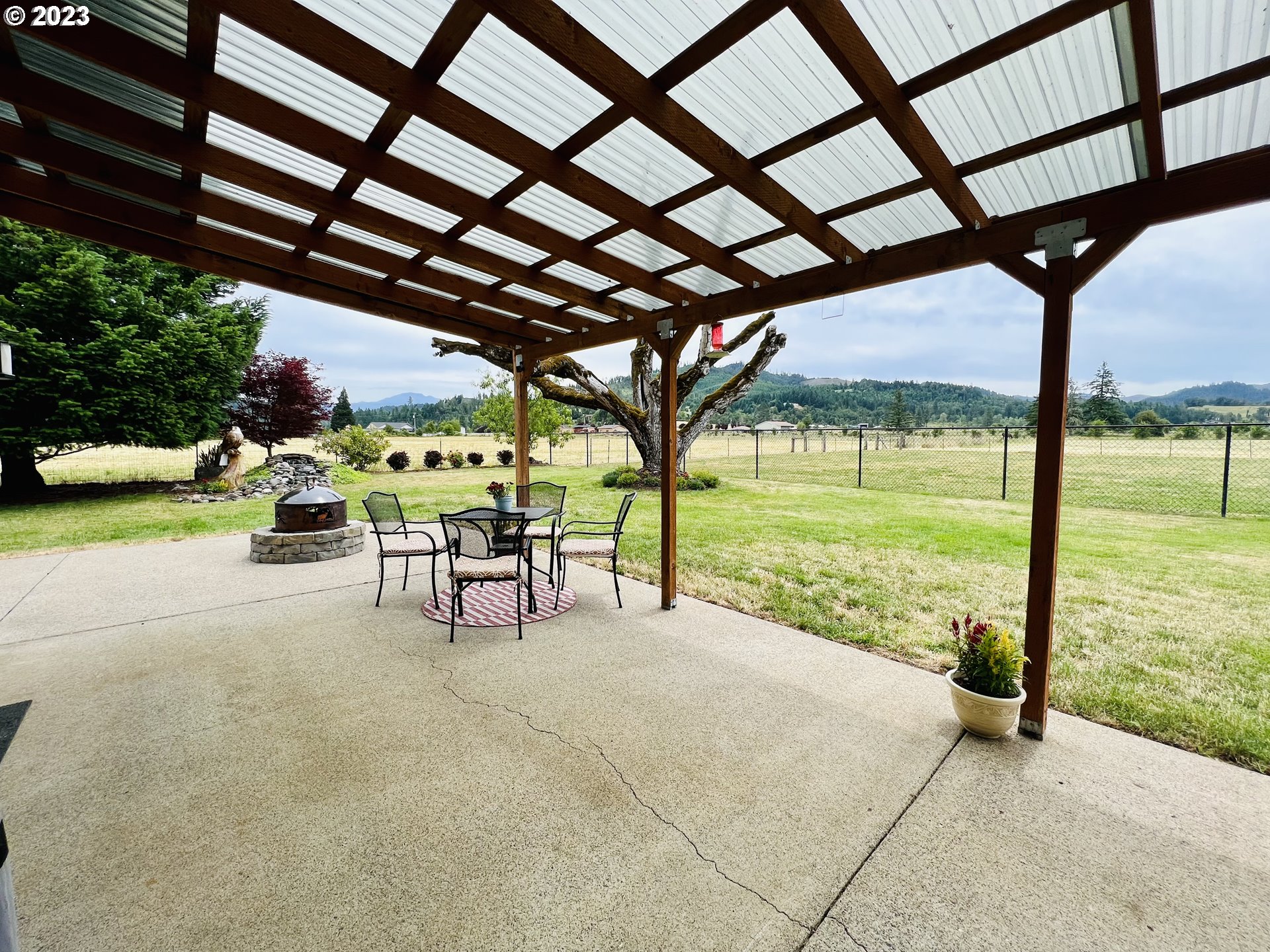 5393 Nonpareil Road Sutherlin, OR 97479 - Photo 30 of 42 a view of swimming pool with a backyard