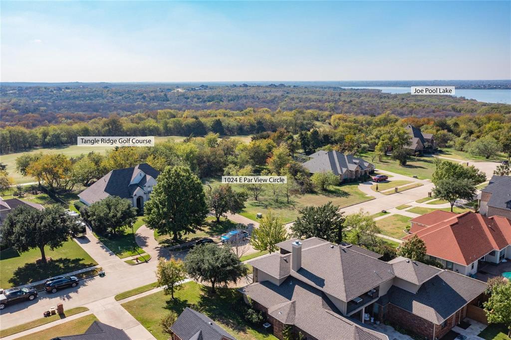 1024 East Parview Circle Grand Prairie, TX 75104 - Photo 3 of 7 an aerial view of residential houses with outdoor space