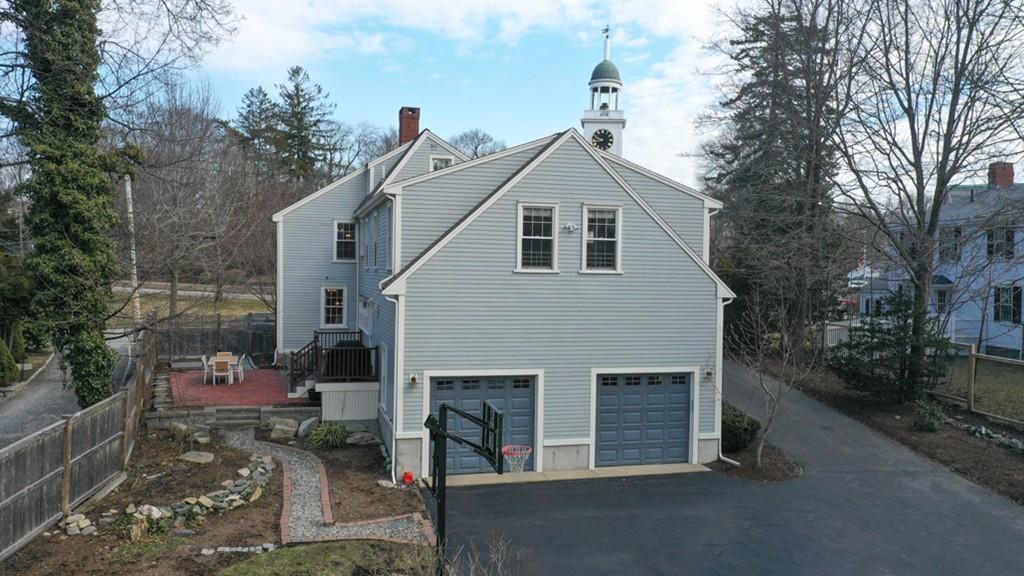 170 North Street Hingham, MA 02043 - Photo 39 of 42 a front view of a house with a yard