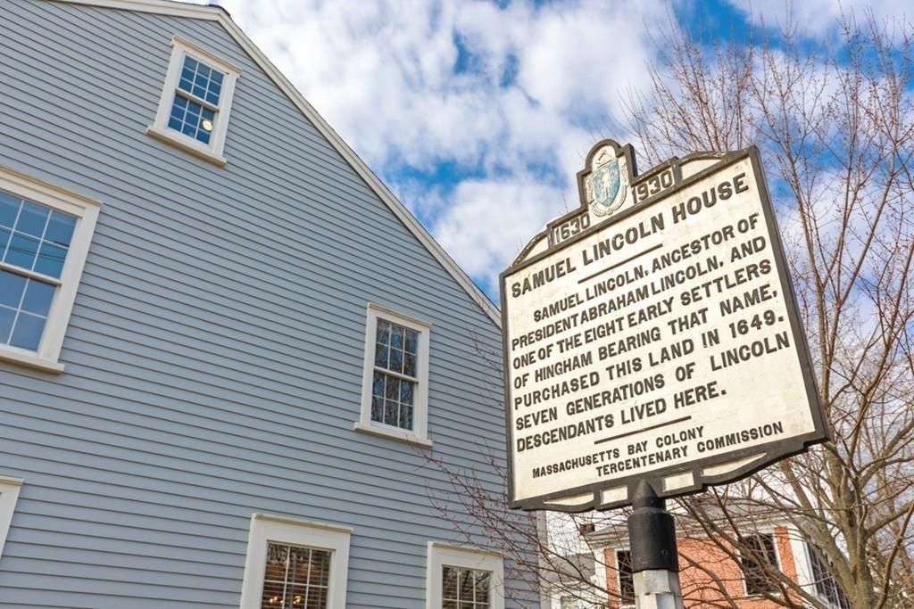 170 North Street Hingham, MA 02043 - Photo 40 of 42 a view of a street with a tree